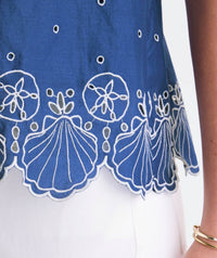 Vineyard Vines - Serena Eyelet Top