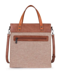 Wrangler - Women's Canvas Crossbody Tote Bag