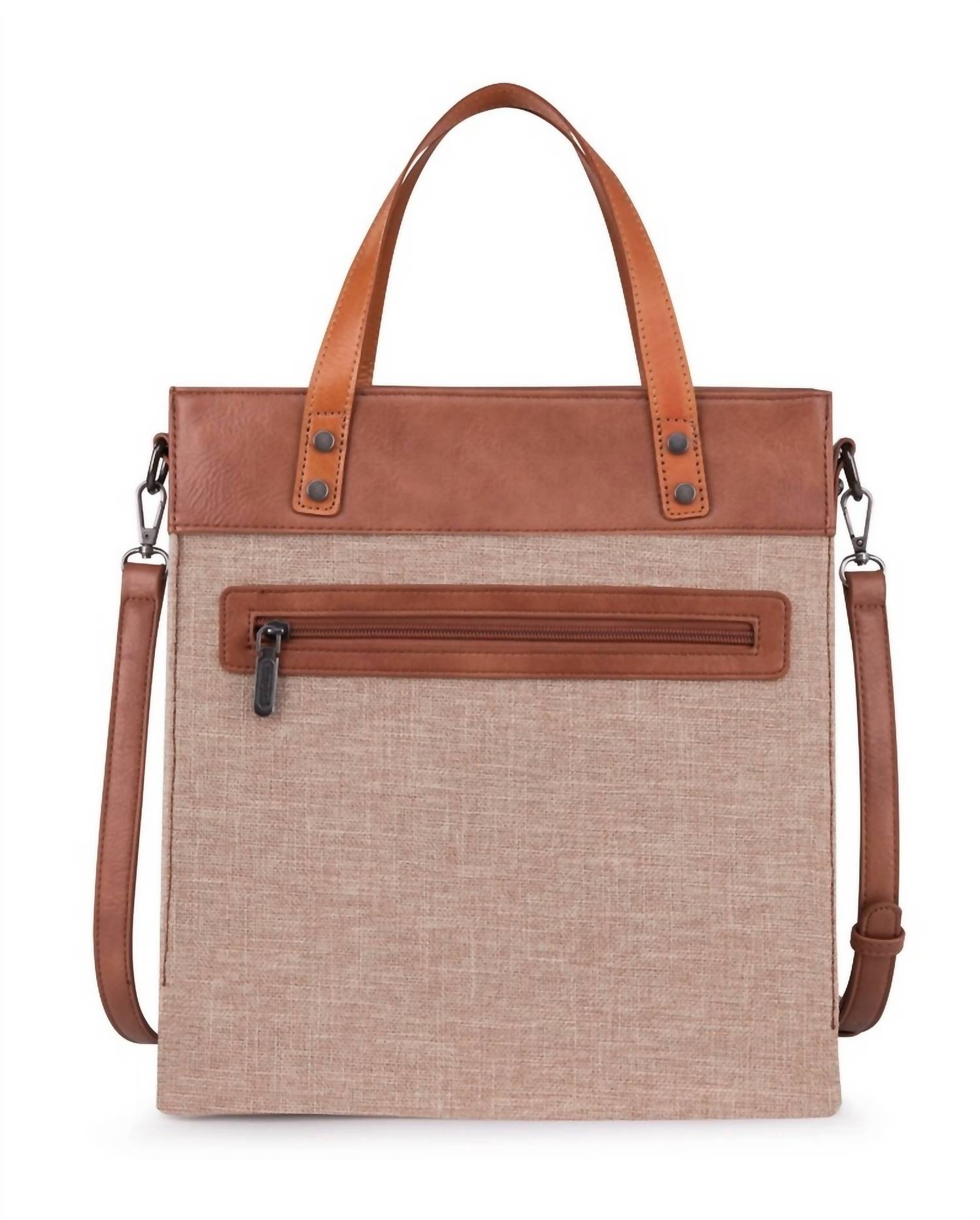 Wrangler - Women's Canvas Crossbody Tote Bag