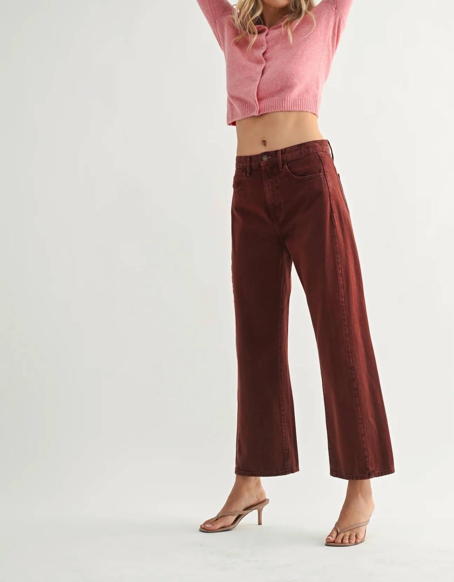 Just Black Denim - Barrel Twist Jeans