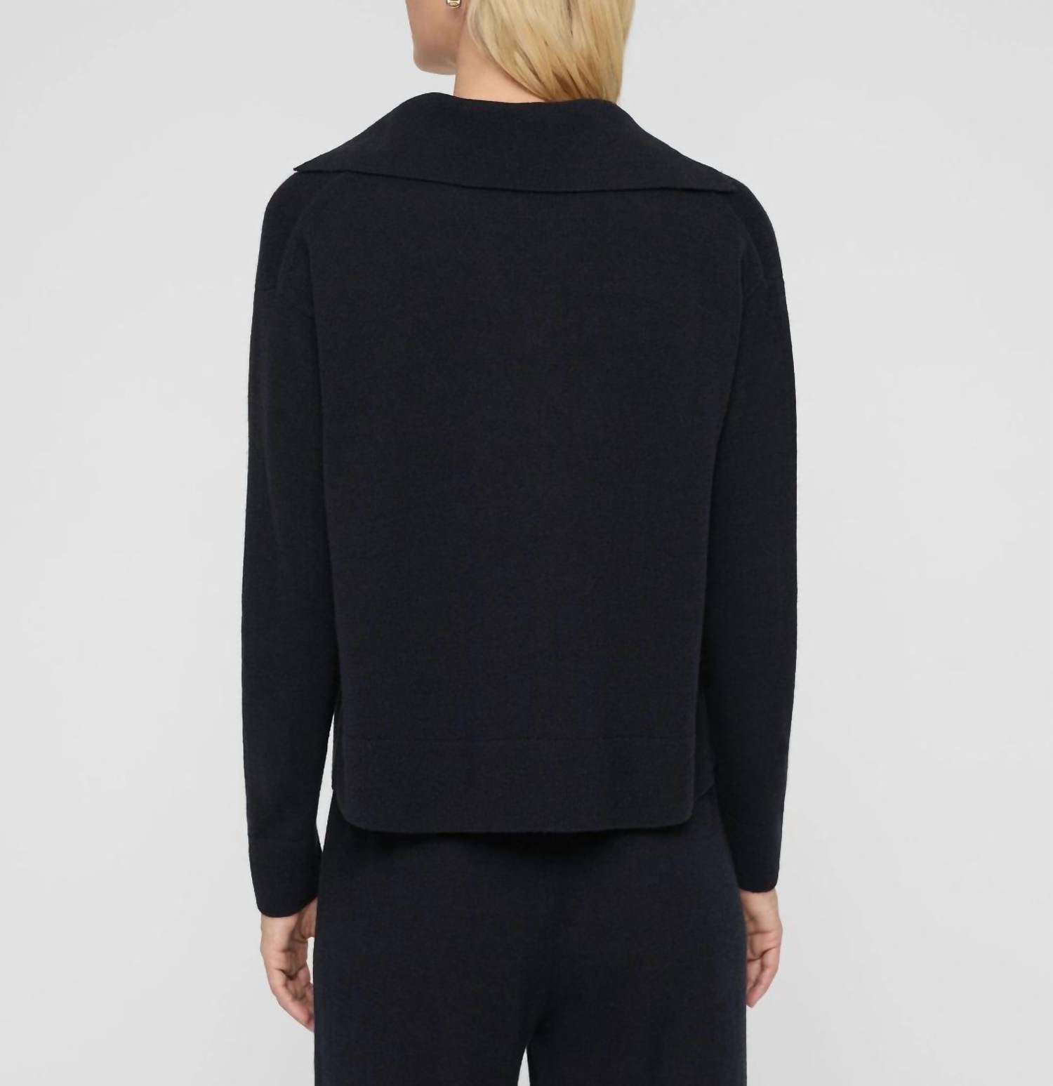 Lafayette 148 - Split Collar Pullover Sweater
