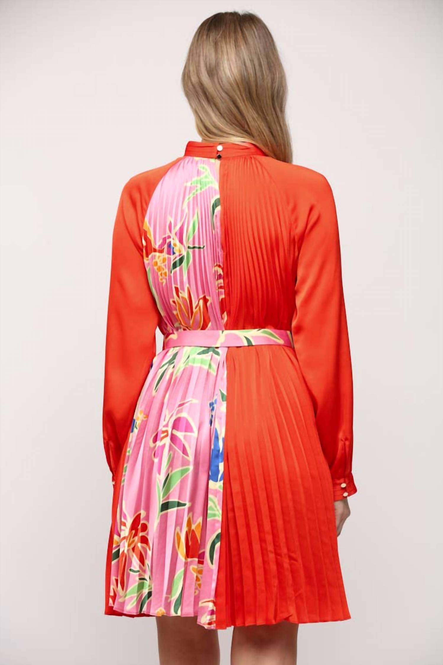 Fate - Brontë Pleated Dress