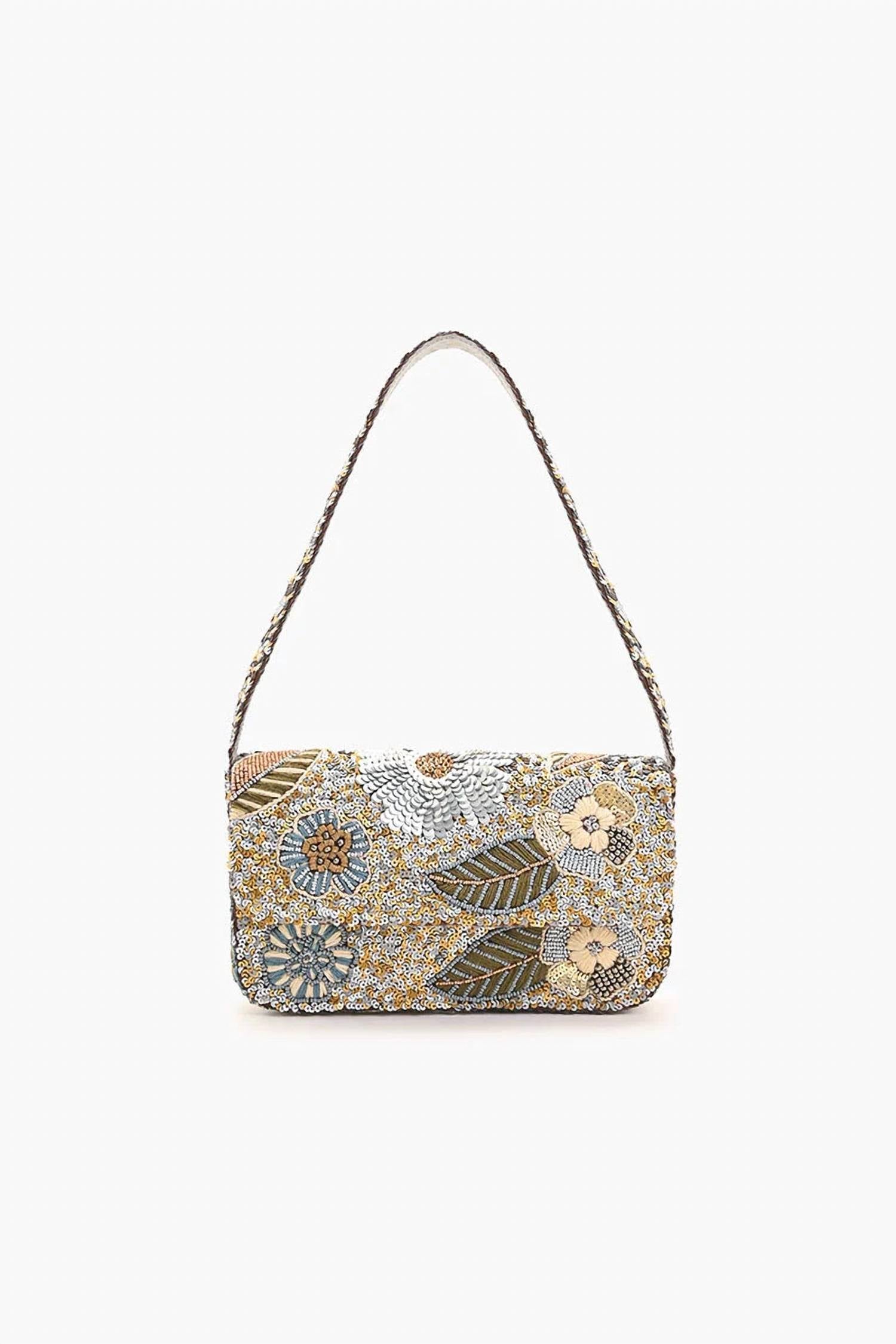 America & Beyond - Women's Shimmer Shoulder Bag