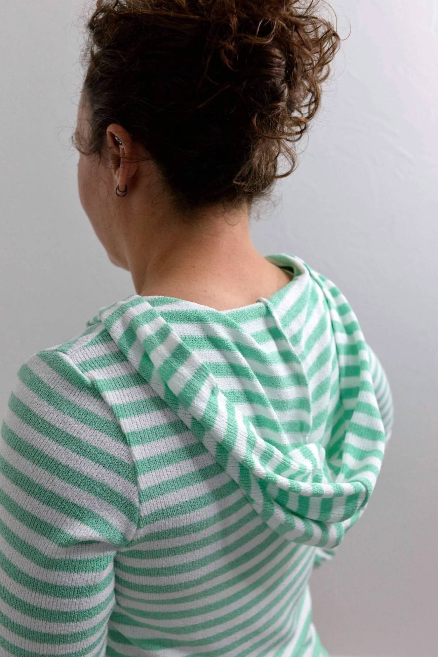 Michelle Mae - Amelia Striped Hoodie