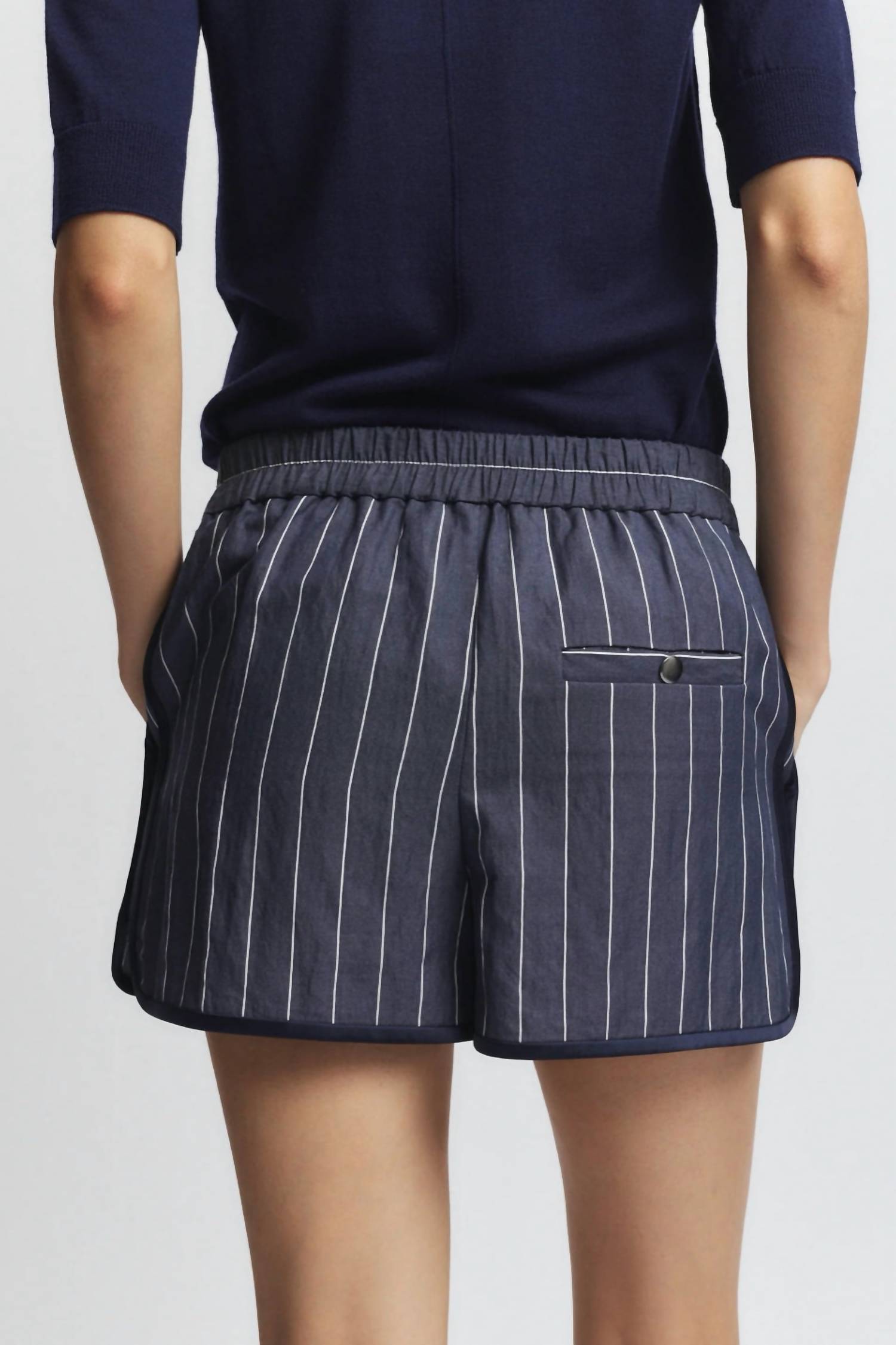 Saint Art - Jen Pinstripe Board Shorts