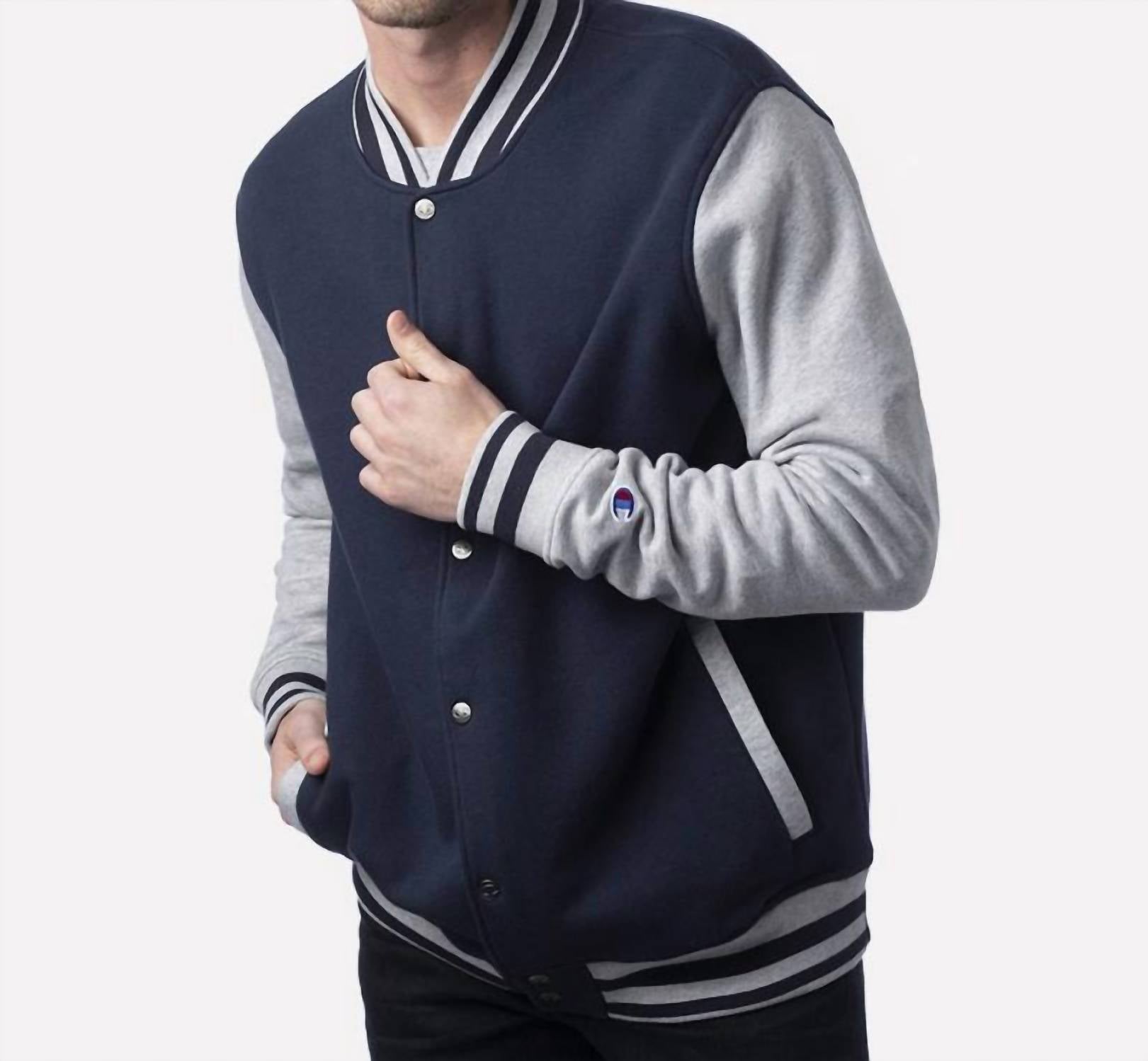Champion - Snap Up Athletic Wear Varsity Bomber Jacket