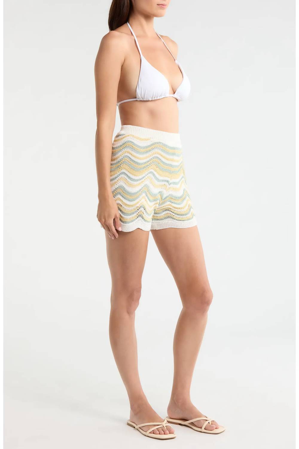 Elan - Seraphina Crochet Shorts
