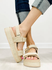 Hey Girl By Corkys - Women's Go For It Platform Sandal