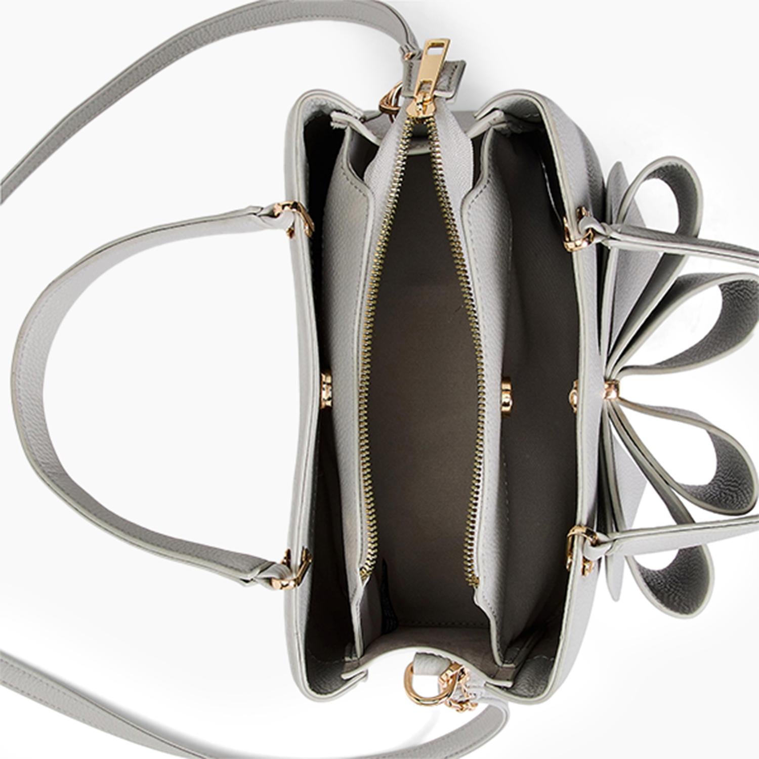 Like Dreams - Women's Jenna Bow Vegan Satchel Crossbody Bag