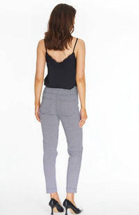 Slimsation By Multiples - Pull On Printed Ankle Pant