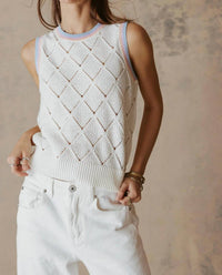 27 Miles Malibu - Ayah Texture Knit Tank Top