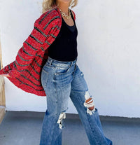 Blakely - Stripe Miley Dot Cardigans