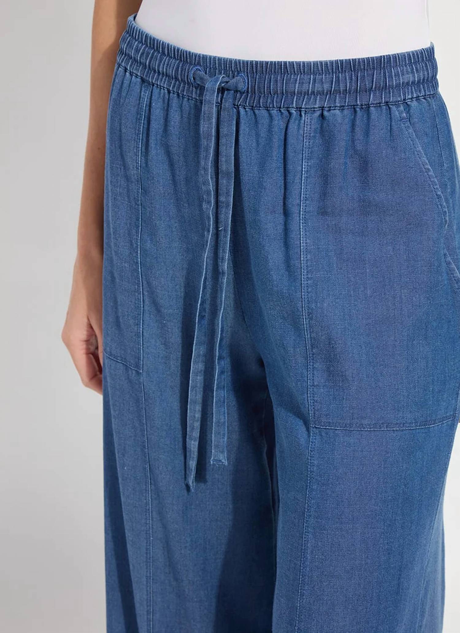 Lysse - Lilia Drawstring Ankle Wide Leg Pant