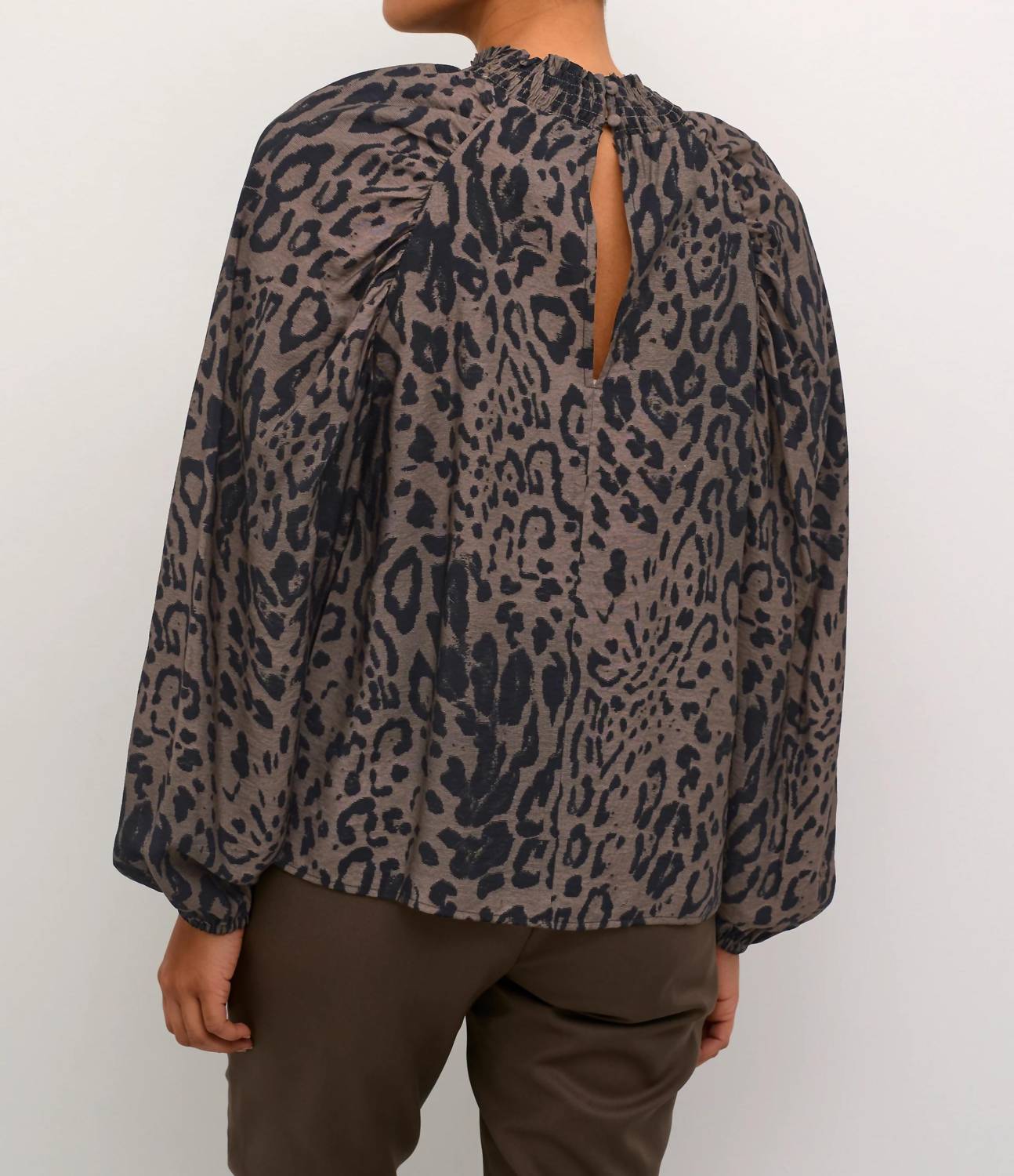 Kaffe - Kajemma Puff Sleeve Print Blouse