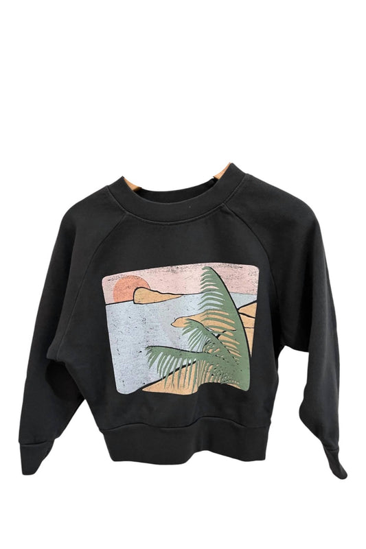 Tiny Whales - Kid's Secret Spot Boxy Sweatshirt