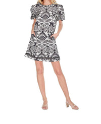 Joy Joy - Motif Open Back Dress