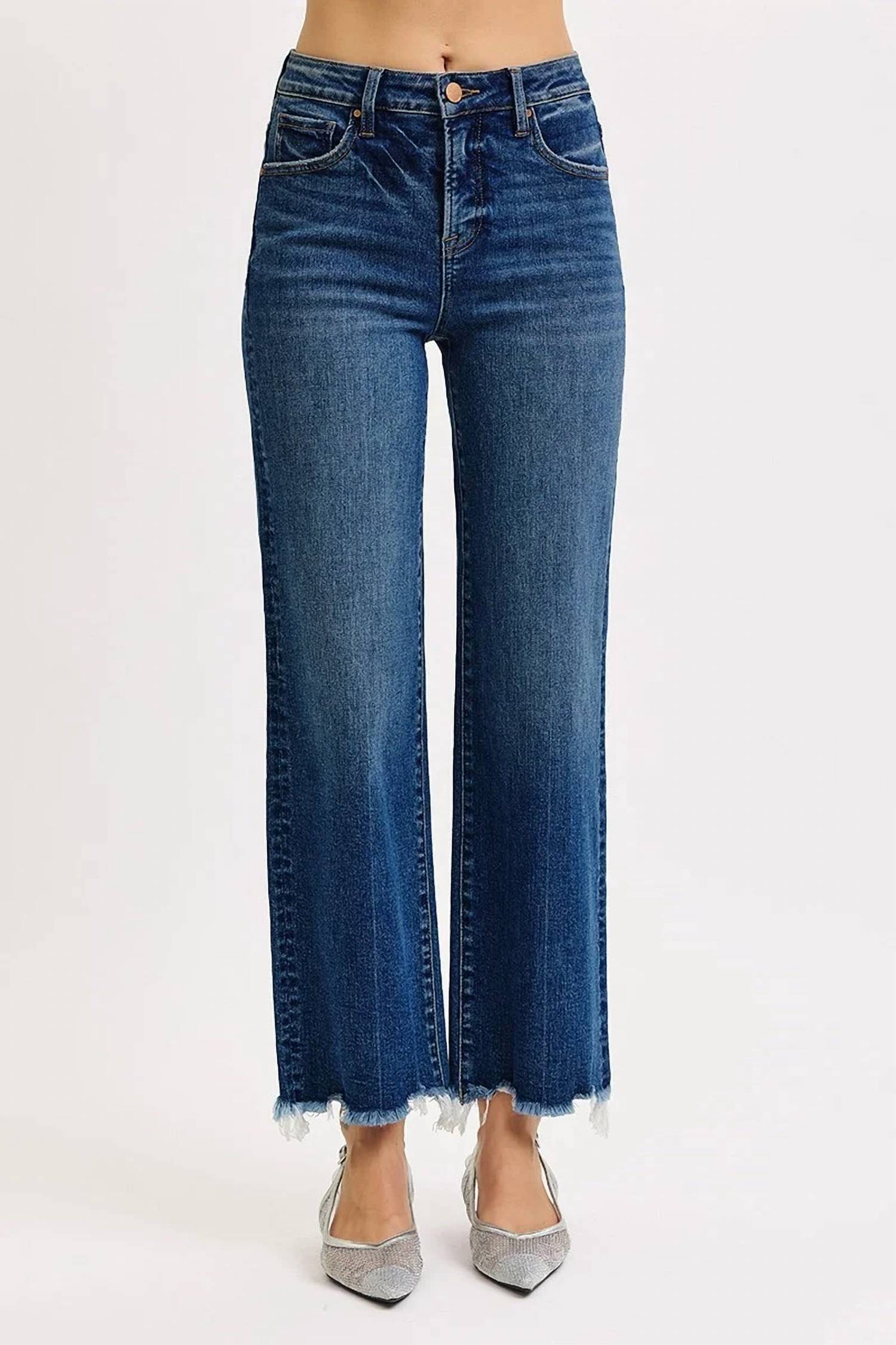 Risen - Straight Leg Ankle Jean