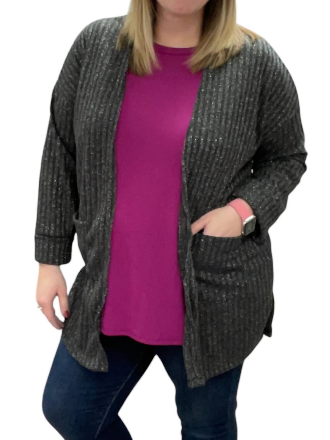 Honeyme - Sparkle Cardigan