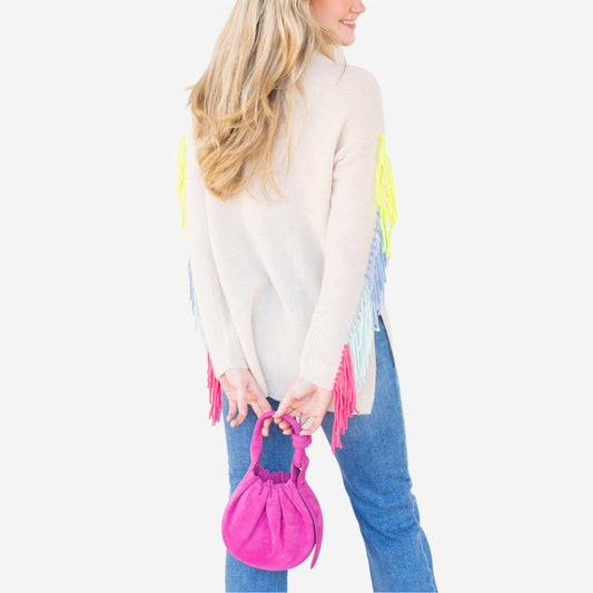 Brodie Cashmere - Cats Whiskers Funnel Neck Sweater