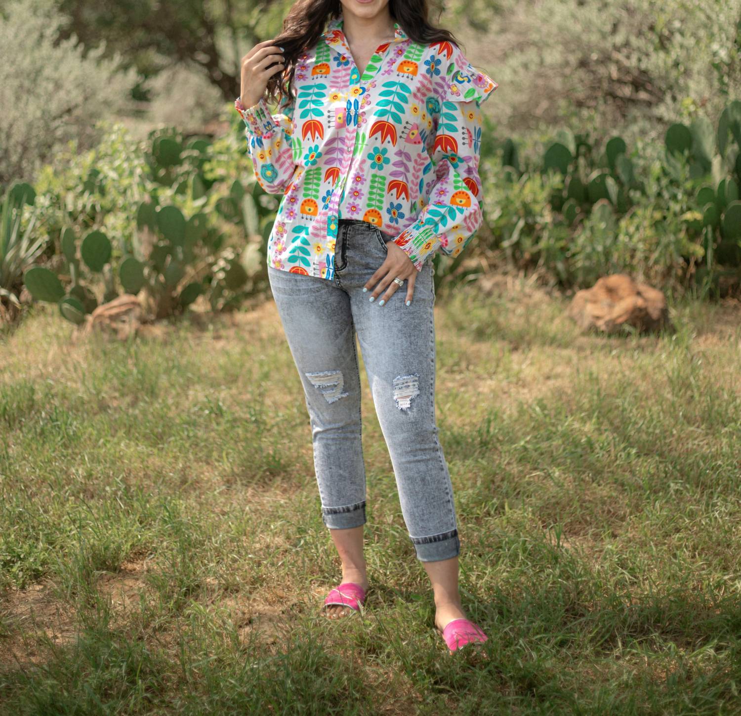 Layerz Clothing - Bridget Long Sleeve Top