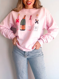 P&Pd Wholesale - Girls' Night Champagne Sweatshirt