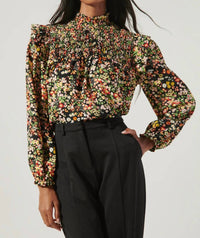 Sugarlips - Malta Wildflower Blouse
