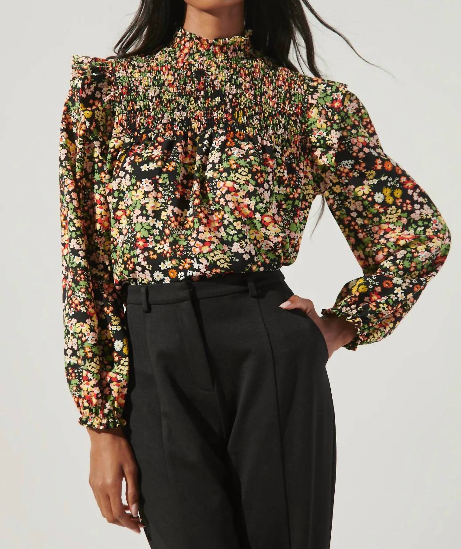 Sugarlips - Malta Wildflower Blouse