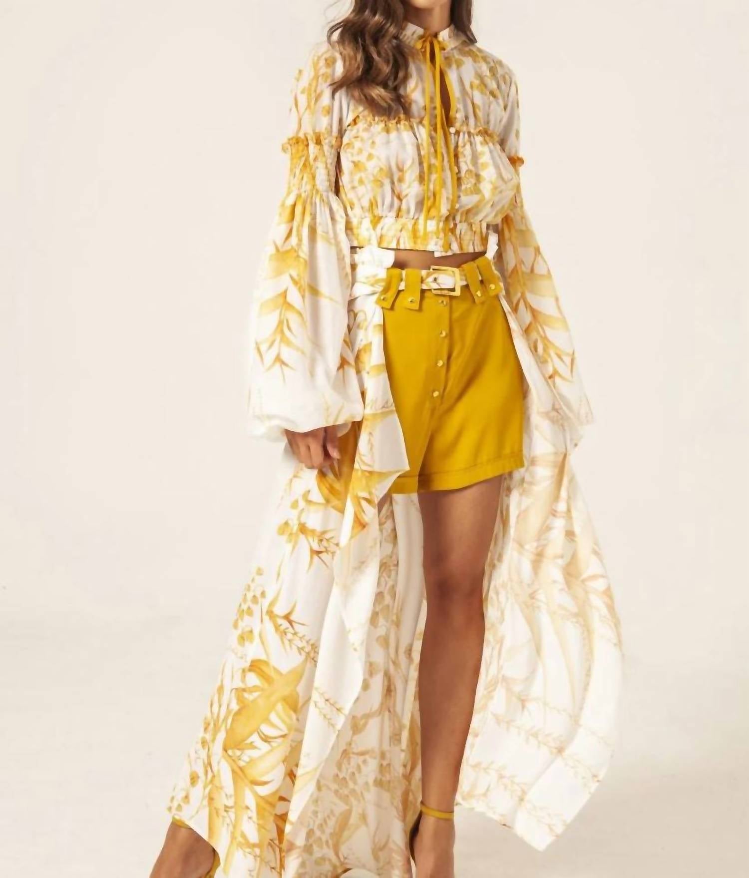 Masavi - Envelope Skirt/Shorts