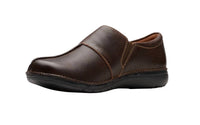 Clarks - Women's Un Loop Ave Slip On Leather Shoes