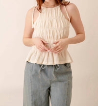 By Together - Lila Tie Top