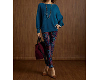 Coco + Carmen - Relaxed Sweater With Lattice Back