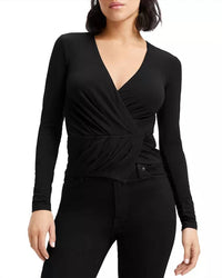 Good American - Good Touch Wrap Top