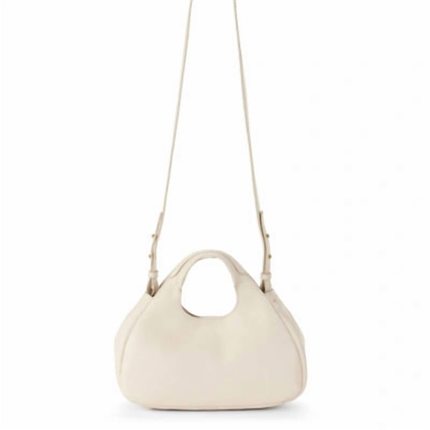 The Sak Women's Rylan Mini Satchel Bag in stone - women's bag - detail view