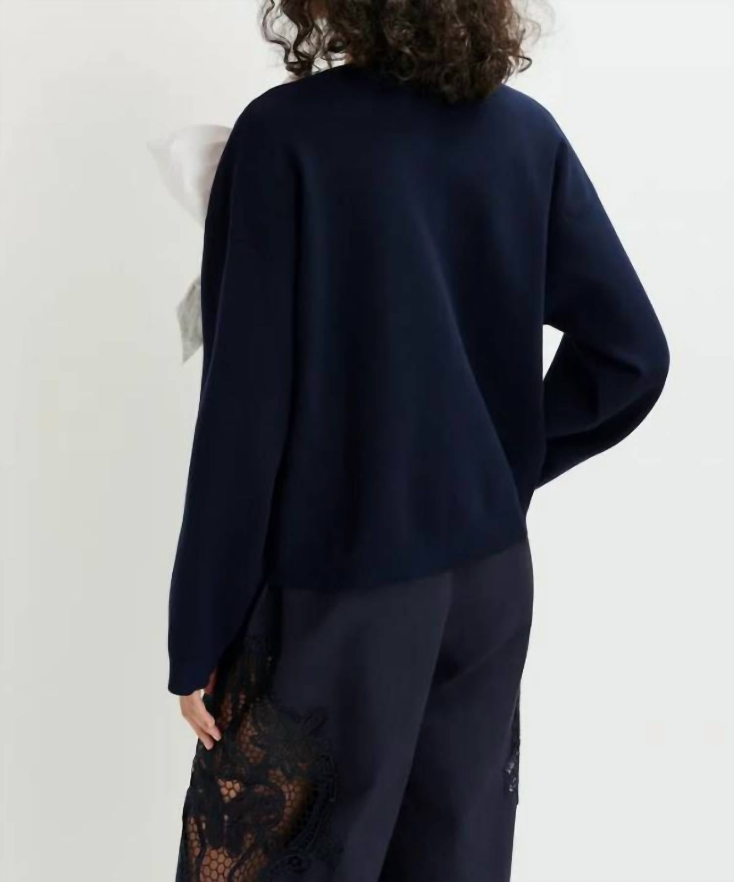 Essentiel Antwerp - Hoslo Pullover With Bow