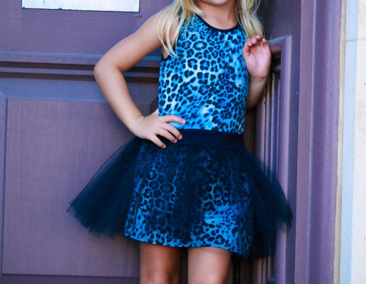 Dolls & Divas Couture - "Cooper" Cheetah Print Dress for Toddlers