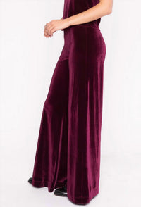 Ripley Rader - Velvet Wide Leg Pant