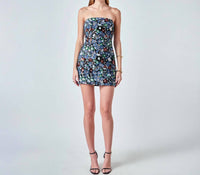 2.7 August Apparel - Strapless Mini Dress
