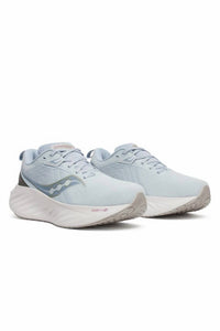 SAUCONY Women's Triumph 22 Running Shoe in vapour moon - women's shoe - alternate view
