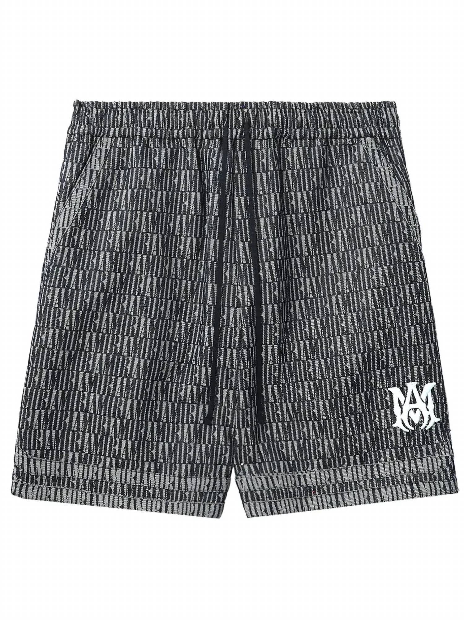 Amiri - Men's Washed Jacquard Bb Shorts