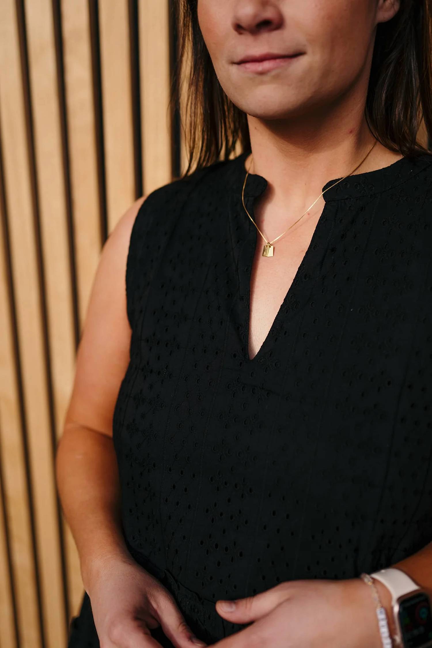Elan - Eyelet Dress