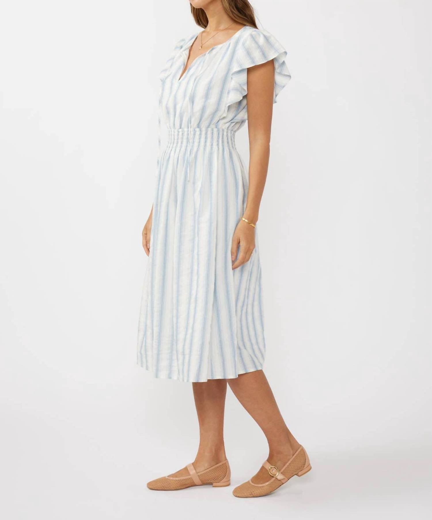 Lovestitch - Smocked Waist Midi Dress