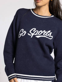 Thread & Supply Go Sports Sweater in navy - women's sweater - view 5