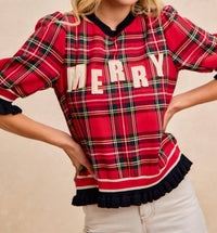Bibi - Merry Patches Top