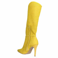 Bruno Menegatti - Women's Emily Tall Crochet Boots