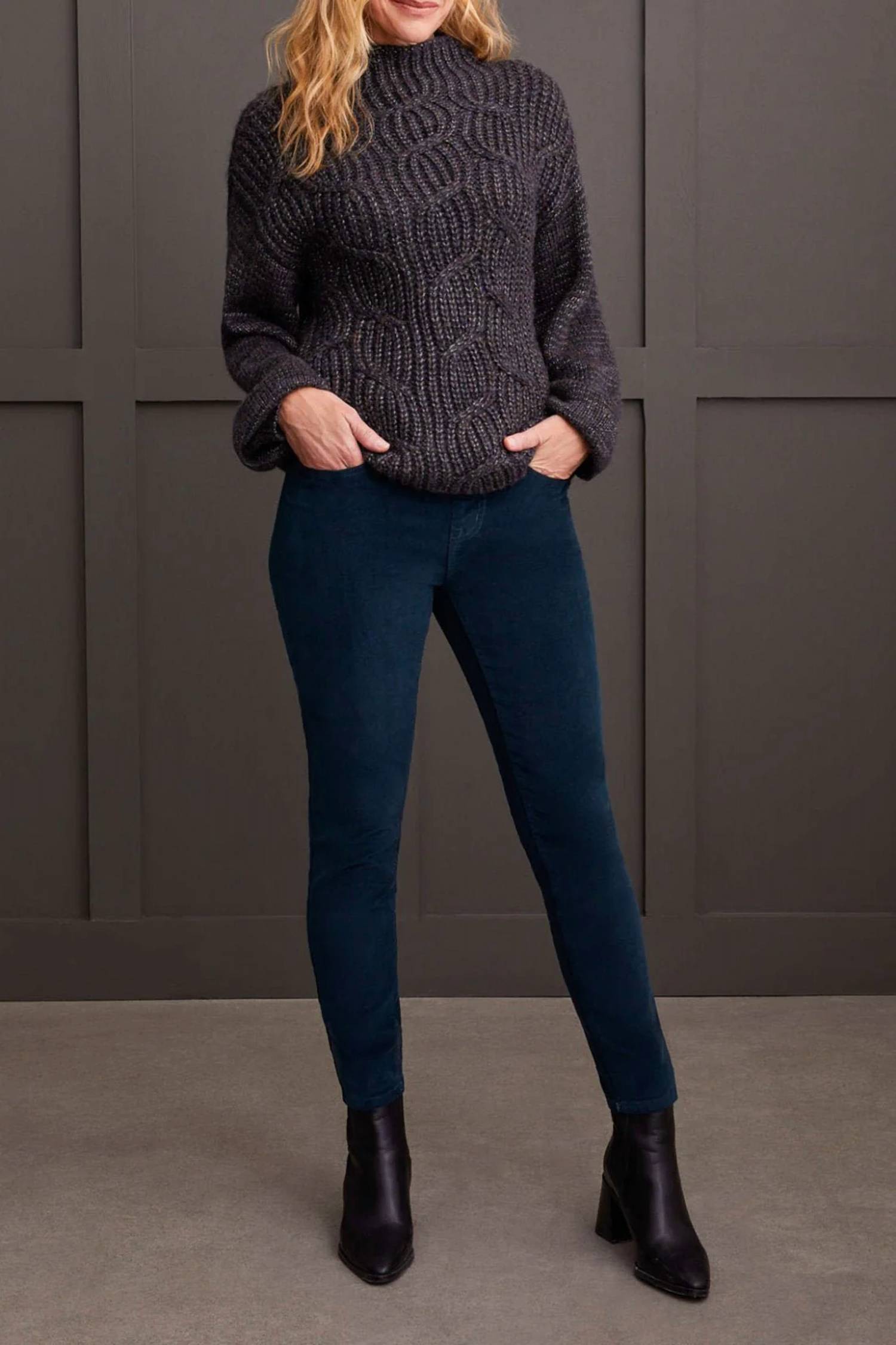Tribal - Funnel Neck Sweater