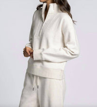 Thread & Supply - Serenity Fleece 1/4 Zip Pullover Sweatshirt