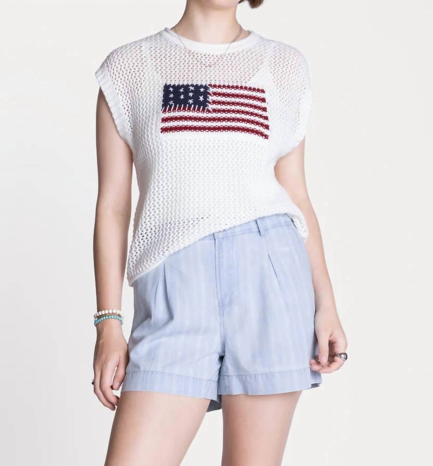 Thread & Supply - Acer Flag Knited Top