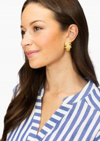 Susan Shaw - Women's Swirl Studs Earrings