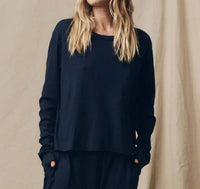The Great. - Long Sleeve Crop Tee