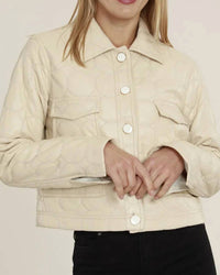 Dolce Cabo - Vegan Leather Quilted Jacket